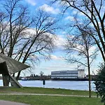 아파트 Weserblick Hafen-apartment-bremen 브레멘