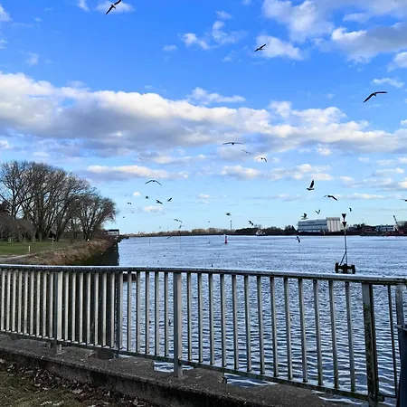 Weserblick Hafen-apartment-bremen Бремен