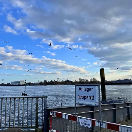 Weserblick Hafen-apartment-bremen 아파트 *