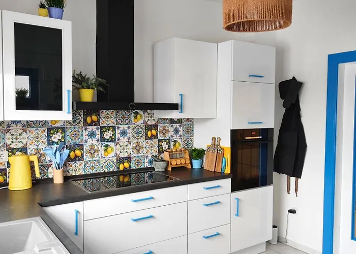 Weserblick Hafen-apartment-bremen Апартаменты Бремен