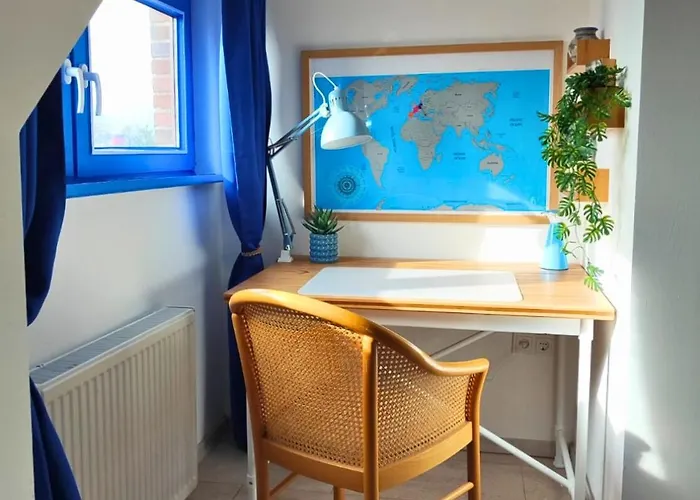 Weserblick Hafen-apartment-bremen Апартаменты