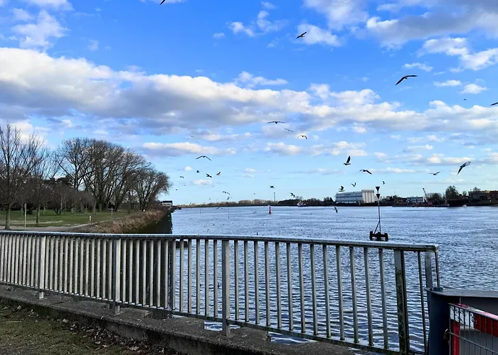 Weserblick Hafen-apartment-bremen Бремен