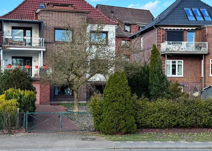 Апартаменты Weserblick Hafen-apartment-bremen