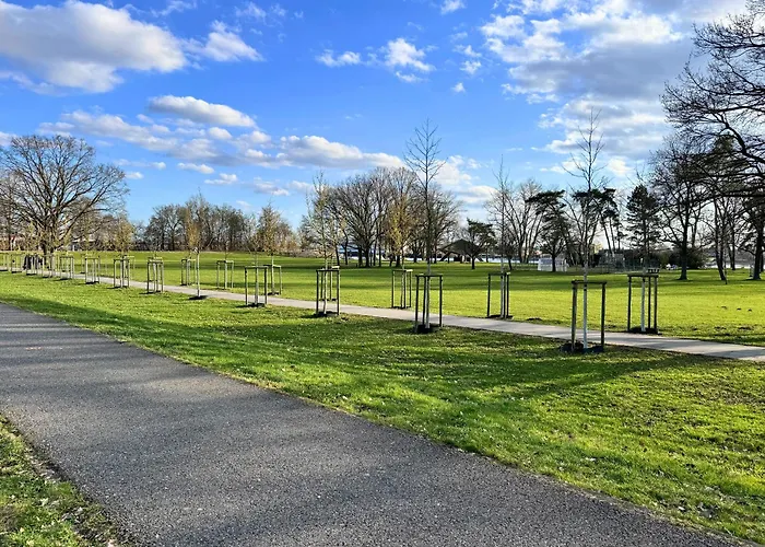 Weserblick Hafen-apartment-bremen Апартаменты Бремен